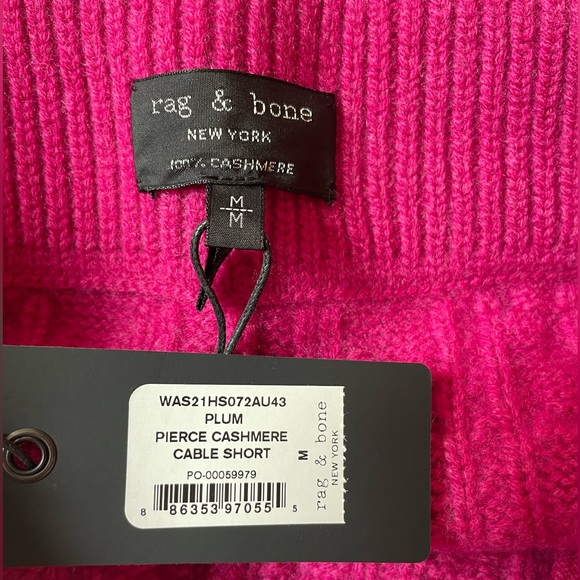 Pierce cable-knit cashmere shorts from RAG&BONE - Picture 9 of 10